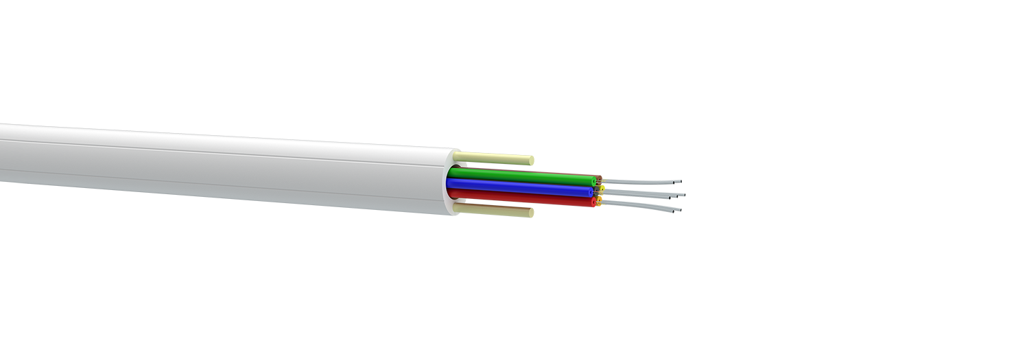 Распределительный волоконно-оптический кабель для вертикальной прокладки ОКВр (Riser)